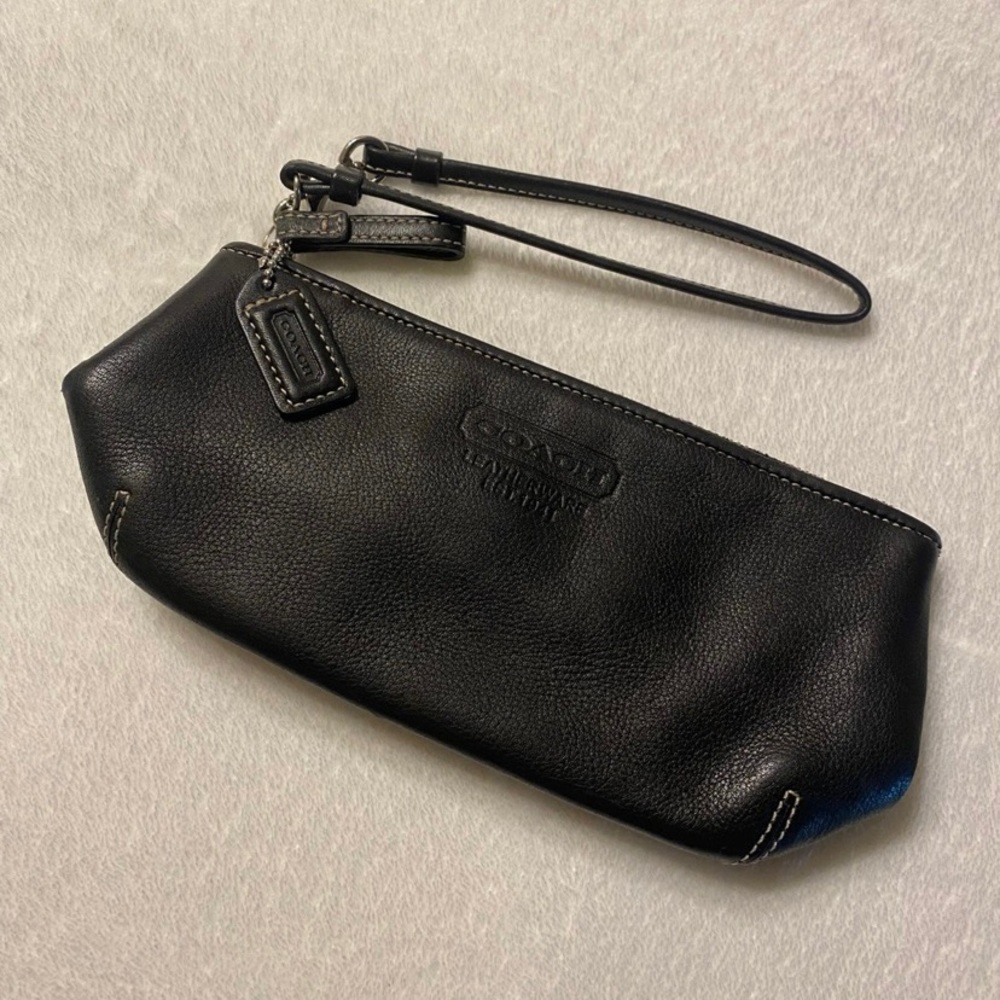 Coach leather handbag